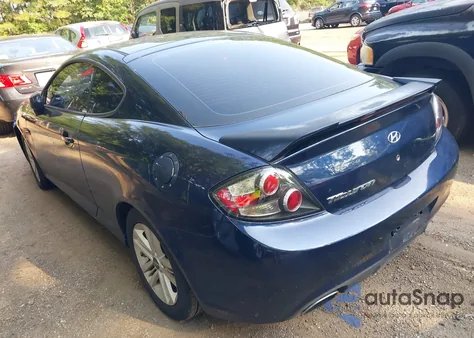 2008 Hyundai Tiburon Gs from USA, damaged, VIN KMHHM66D08U276831